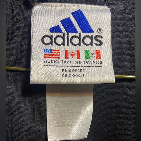 Vintage 90s adidas pull over anorak windbreaker - Picture 3 of 3
